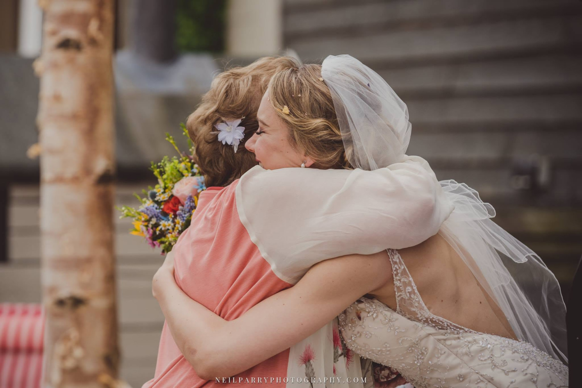 The wedding paid for by freelancing